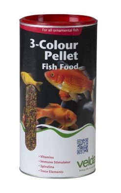 Velda 3-Colour Pellet Food 2500 Ml