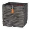 Capi Nature Rib NL Pot Vierkant Antraciet - 30x30x30cm -Tuin Verkoop capi nature rib nl pot vierkant antraciet 30x30x30cm 1587394376 l