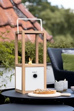 COSISCOOP Urban White/ Teak -Tuin Verkoop cosi fires cosiscoop urban white 667x1000 620e42396a1ea l
