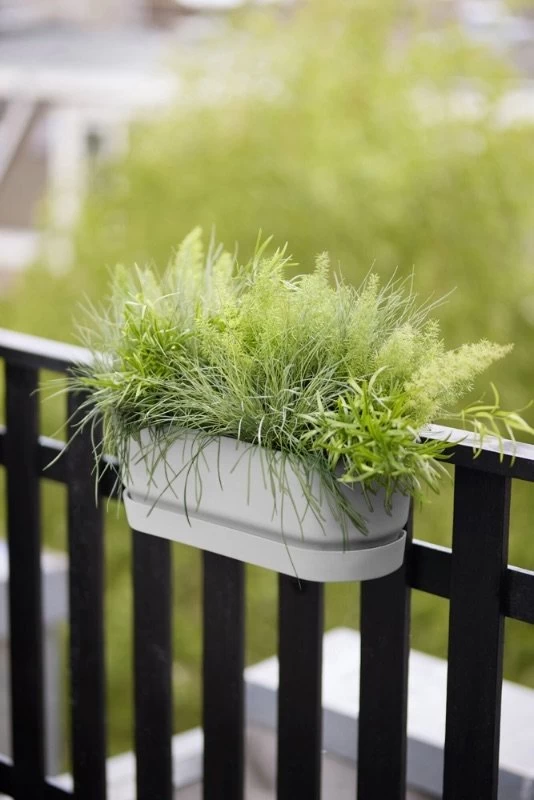 Elho Plantenbak Greenville Easy Balcony 52cm Wit 6 Elho Plantenbak Greenville Easy Balcony 52cm Wit - Afbeelding 4