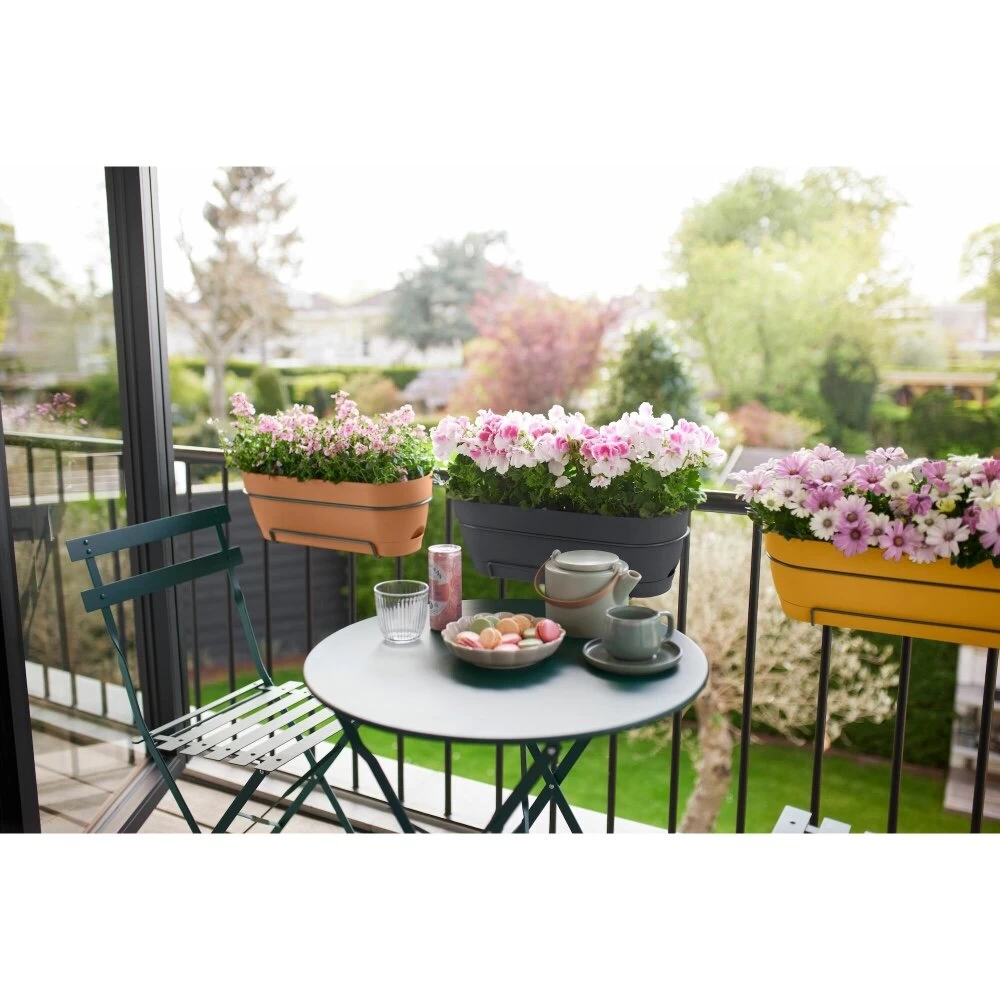 Elho Vibia Campana Balkonbak 50 Cm Bruin 6 Elho Vibia Campana Balkonbak 50 Cm Bruin - Afbeelding 4