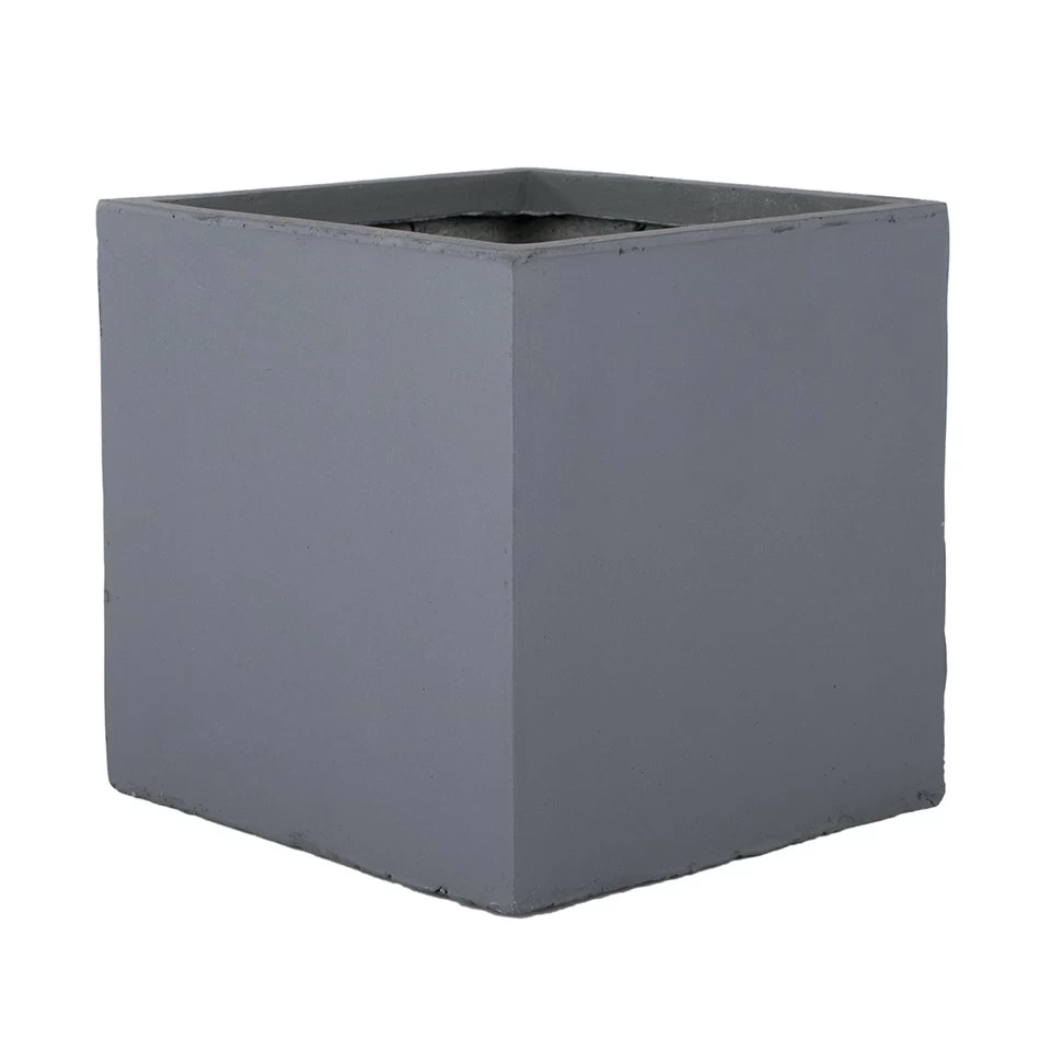 Fibre Clay Bak 50x50x50 - Donkergrijs 4 Fibre Clay Bak 50x50x50 - Donkergrijs - Afbeelding 2