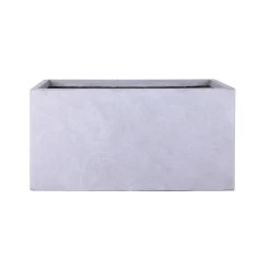 Fibre Clay Bak Rechthoek 60x30x30 - Lichtgrijs