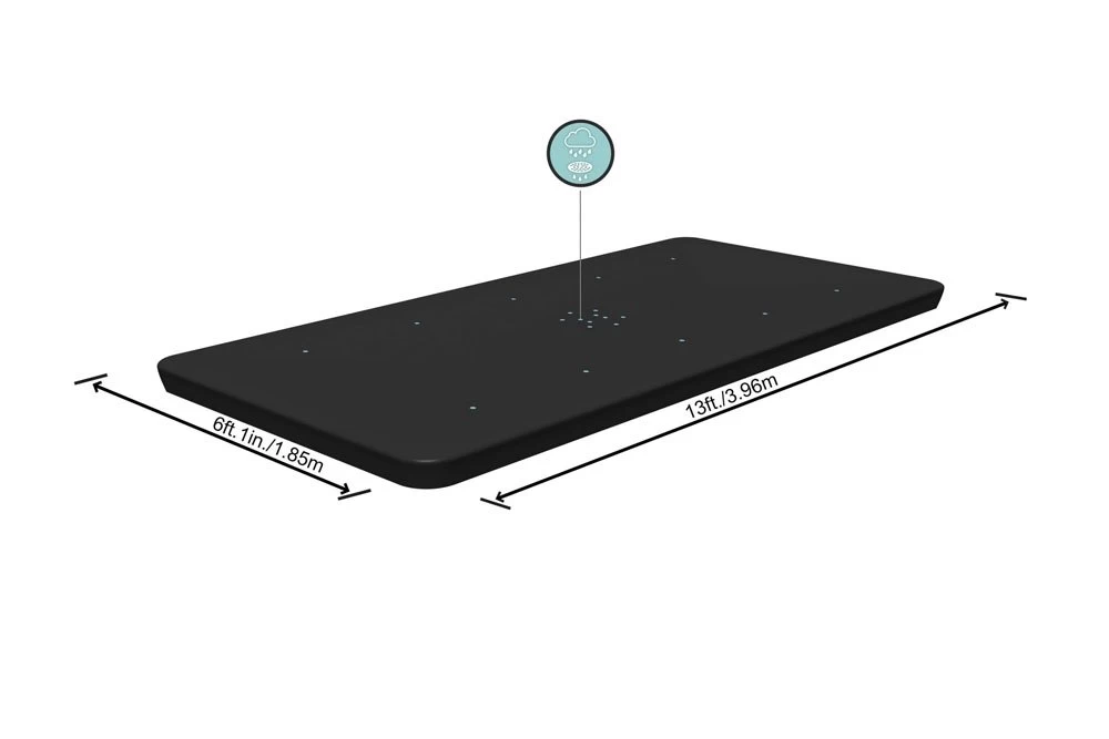 Flowclear Cover Power Steel Rechthoek 404 /412 3 Flowclear Cover Power Steel Rechthoek 404 /412