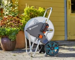 GARDENA Slangenwagen Metaal AquaRoll M Set (20m) -Tuin Verkoop gardena slangenwagen metaal aquaroll m set 20m 1619704839 l