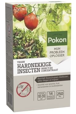Nieuwe uitgaven 8 Pokon Tegen Hardnekkige Insecten Insect-Ex Concentraat 250ml