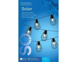 Lumineo Solar Partyverlichting 8 Lamps - 350 Cm -Tuin Verkoop product 1181x944 625811f211bec l