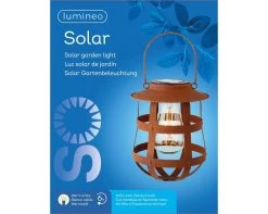 Lumineo Solar Lantaarn Rustiek Bruin - Ø 19 Cm -Tuin Verkoop product 1181x944 625811fa5de7c l
