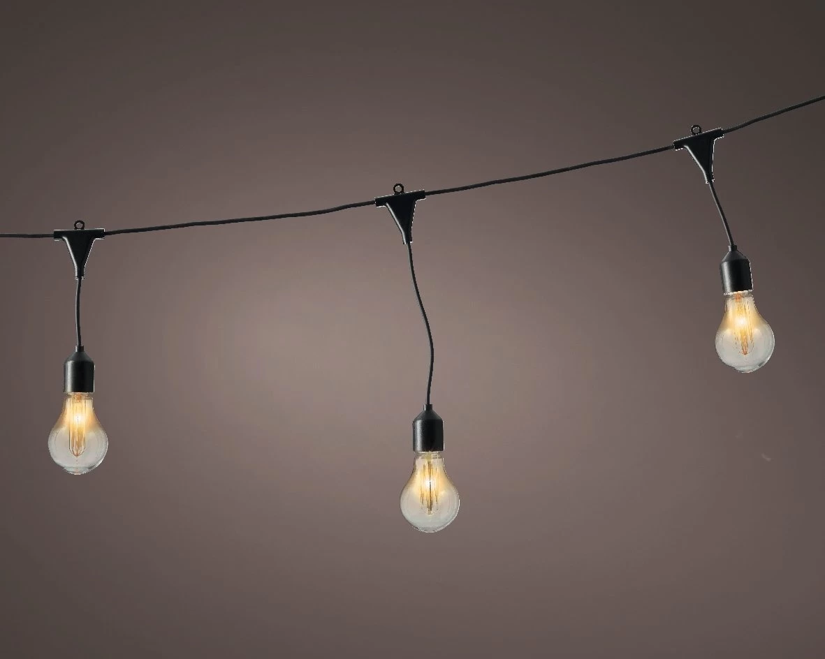 Lumineo LED Partylight Klassiek Warm 20 Lamps - 950 Cm 5 Lumineo LED Partylight Klassiek Warm 20 Lamps - 950 Cm - Afbeelding 3