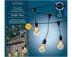 Lumineo LED Partylight Klassiek Warm 20 Lamps - 950 Cm 9 Lumineo LED Partylight Klassiek Warm 20 Lamps - 950 Cm -Tuin Verkoop product 1181x944 62581213d1676 l