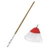 WOLF-Garten Bladhark UF-M Met Houten Steel ZM 140 Cm